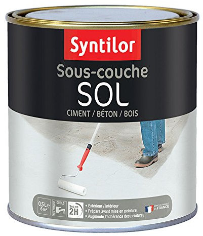 FONDO PER SUOLI 0,5 LT - SYNTILOR AGGRAPPANTE ALL'ACQUA PER CEMENTO E PAVIMENTI