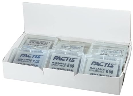 FACTIS K20 formbart suddgummi i plastlåda, CCFK06