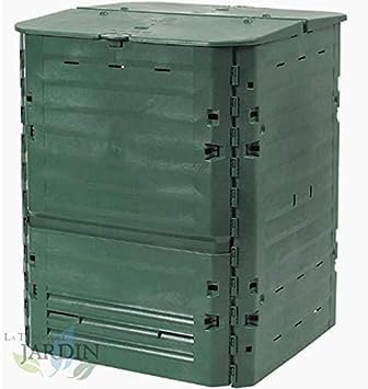 COMPOSTATORE Polietilene Termico 600 litri 80x80x104 cm Realizzato con Thermolen che accelera il compostaggio.