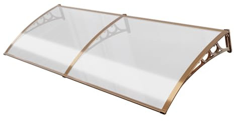 HXYhydrypd Marquise Porte D'entree, Marquise de Porte Exterieur, Polycarbonate, Auvents pour Patio, Auvent Porte D'entree(Size:80 * 200cm/31.5 * 78.7in)