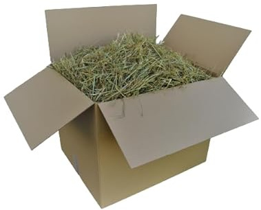 agrar-Store Heu 5kg Heu Wiesenheu 1.Schnitt Ernte 2025 - Kaninchenheu Meerschweinchenheu Stroh frisch & unbehandelt