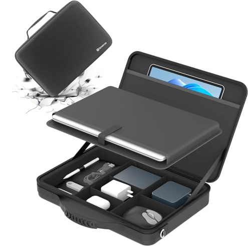 Smatree Hard Laptop Shoulder Case for 13-14.5 inch DELL 14/Pro 14/Pro Max 14/Pro-13/Pro-13-Plus Premium or 2-in-1,for XPS 14/13 Plus/13 Copilot+PC,for Latitude 9450/7450,for Precision 5490 Workstation