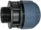 AERZETIX - C51908 - Muffe/gewindeadapter - kompressionsreduzierer gerader - verbindung außengewinde 1 1/2 - für wasserschlauch Ø50mm - aus polypropylen - verbinder/reparatur
