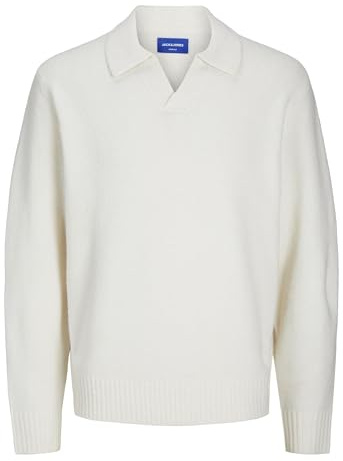 Jack&Jones JOROLLIE - Polo in Maglia LS, Sale Marino, XL
