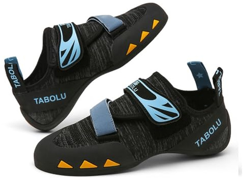 Zenithuxe Pies de Gato Escalada Hombres y Mujeres,Zapatos de Escalada en Roca para Principiantes,Zapatos de Escalada en Roca Profesionales,Entrenamiento de Escalada en Roca en Interiores