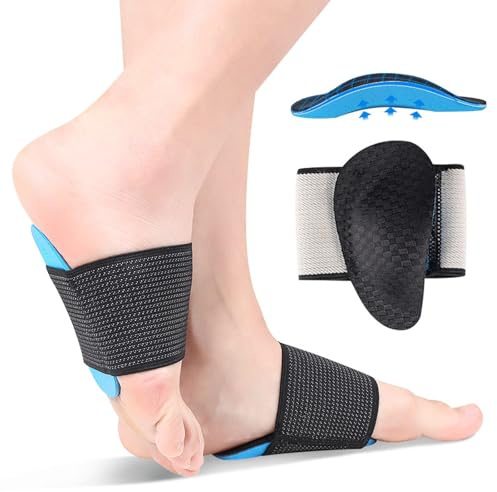 Manchons de Soutien de la Voûte Plantaire pour le Soulagement de la Douleur du Pied Fasciite Plantaire Pieds Plats Semelles Orthopédiques pour Enfants Coussin de Pied