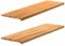 vidaXL Fensterbänke 2 Stk. Hellbraun 140x40x2 cm Massivholz Eiche, Fensterbrett, Holz Treppenstufe, Holz Fensterbrett, Fensterbank Eichenholz