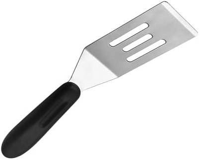 Food Spatula, Stainless Steel Non Stick Flipping Spatula for Japanese Cuisine, Multifunctional Kitchen Tool for Cooking and BBQ, Long Lasting and, for Teppanyaki