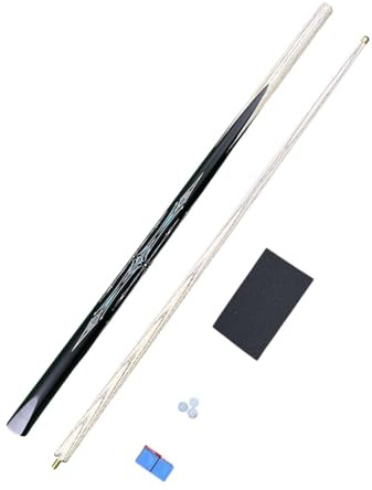 FytStycale Stecca da Biliardo in Legno, Punta da 10 Mm, 57, Stecca da Snooker, Stecca da Biliardo per Adulti, Principianti E Competizioni di Biliardo.