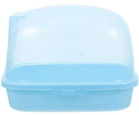 SHINEOFI Bac à Sable Maintient Un Sec et en Plastique pour Hamster et Chinchilla Facile à Nettoyer pour Cages à Hamster Nain et Petits Animaux