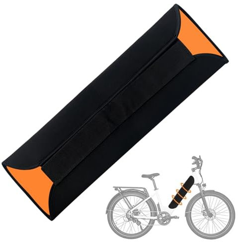E Bike Akku Schutzhülle für Integrierten Rahmenakku 28-36 CM Umfang, Schutz vor Kälte Schmutz Fahrrad Akku Abdeckungen Erhöhte Laufzeit und Lebensdauer E Bike Zubehör
