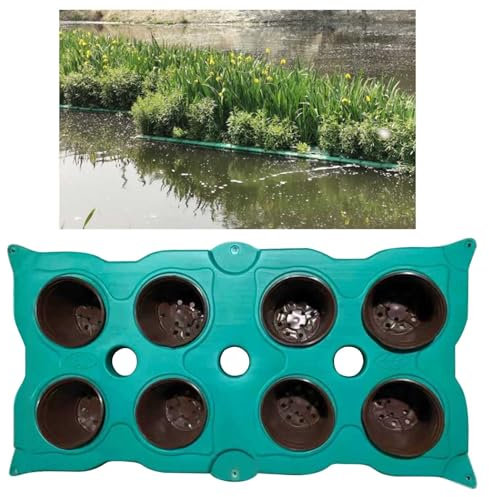 Lot de 6 grands paniers flottants pour bassin aquaponique, plantes aquatiques, pépinières, plateformes flottantes