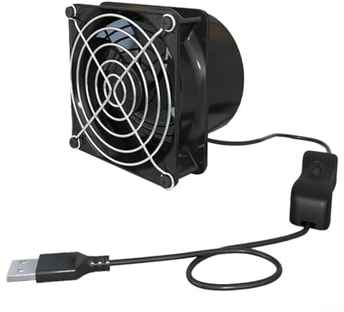 Cappe da tavolo, piccola cappa USB, regolabile, installazione senza velocità, ventola di ventilazione da cucina, ventola di scarico rimovibile e lavabile per barbecue interni (A)