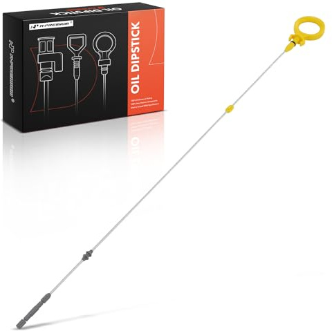 A-Premium 2.0L 4 Cyl Engine Oil Dipstick Compatible with Audi A4, A4 Quattro, 2005 2006 2007 2008 2009, Engine Oil Measuring Rod Dip Stick