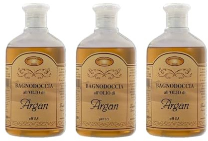 Arganolja duschbad, kroppstvätt, julduschkräm, 3 stycken 500 ml