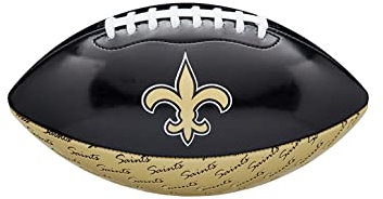 Wilson American Football MINI NFL TEAM PEEWEE, Kindergröße, Mischleder