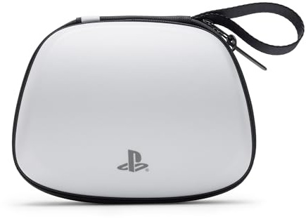 PowerA Protection Case for DualSense Wireless Controller - White, Officially Licensed, PlayStation 5, Durable Storage, Charging Cable Pass-through, Travel & Carry Case
