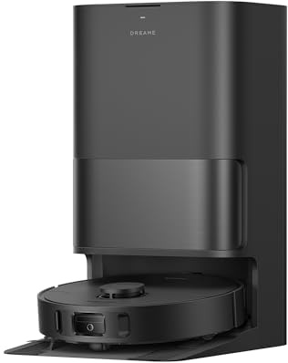 DREAME L40 Ultra A Robot Aspirador Friegasuelos, Vaciado Automático, Sistema Antienredos, Succión 24,000 Pa, Alzamiento Fregona: 10,5 mm, Estación Base Multifuncional, Autolavado, Elusión de Obstáculo