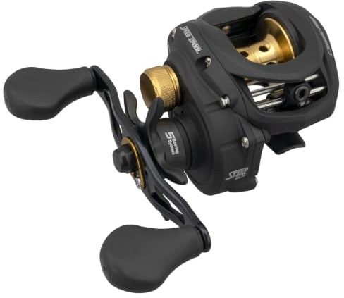 Lew's Classic Pro Speed Spool SLP Baitcast Fishing Reel, 7.5:1 Gear Ratio, Graphite Frame, Premium 5 Stainless Steel Ball Bearings