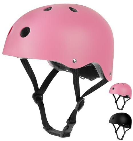 Flintronic Kinder Fahrradhelm, Kinderhelm Fahrradhelm für Kinder, Verstellbarer Skateboardhelm für Fahrrad Skateboard Roller Skating Scooter BMX für 2-13 Jahre