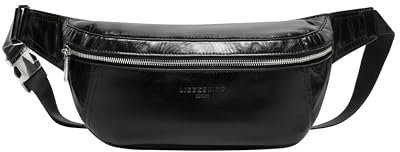 Liebeskind Berlin CHUDY PAPER TOUCH CRINKLE Beltbag L, black L