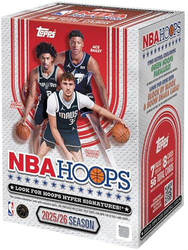 Topps Hoops Basketball 2025-26 – Scellé en Usine – Boîte économique