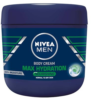 Nivea Men Max Hydration Body Cream 13.5 oz
