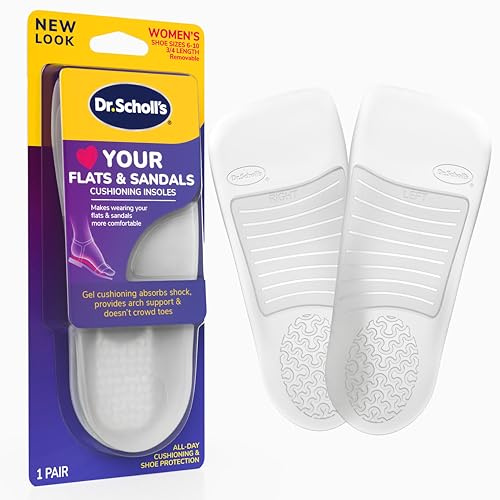 Dr. Scholl's Love Your Flats & Sandals 3/4 Arch Support Insoles for Women