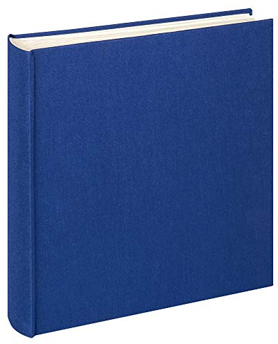 walther design Fotoalbum blau 30 x 30 cm Leinen, Cloth FA-508-L