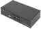 DIGITUS KVM-Switch HDMI – 4-Port Single-Display – 4 PC 1 Monitor – 1x Maus, Tastatur & Audio für 4 Computer – UHD 4K@30Hz (3840 x 2160p) – Hot-Key KVM Umschalter – 1x USB 2.0 Hub – Schwarz