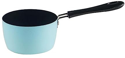 Stainless Steel Milk Pan for Induction Cooktops, Blue