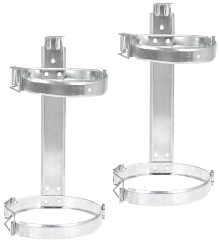 Housoutil 2 Stück Feuerlöscher-Halterung Universelle Feuerlöscher-Halterung 3/4 Kg Feuerlöscher-Wandhalterung Feuerlöscher-Halterung Feuerlöscher-Wandhaken-Aufhänger