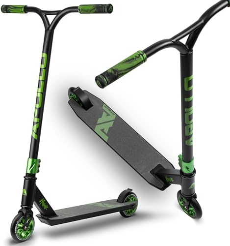 Apollo Trottinette de Stunt Hawk - Trottinette Freestyle pour Enfants et Adultes, Trottinette pour Enfants, Trottinette de Tricks pour garçons et Filles à partir de 6 Ans