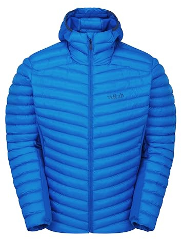 Rab Men's Cirrus Flex Hoody - Lightweight Insulated Coat for Trekking, Skiing, & Climbing - Maya Blue - XX-Large