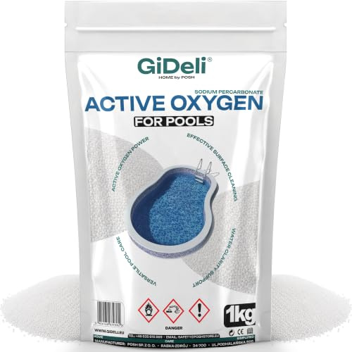 GiDeli Aktivt syrepool 1 kg – natriumperkarbonat granulat klorfri
