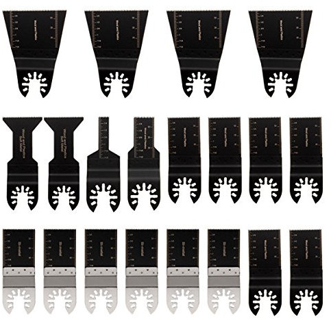 EsportsMJJ 20Stk Oszillierende Multitool Sägeblätter Für Dewalt Stanley Black Und Decker Bosch