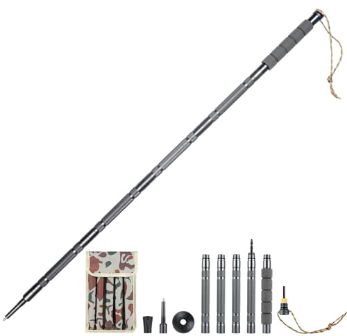 Hiking Pole Detachable Lightweight for Hiking Stick Walking Pole for Man Women