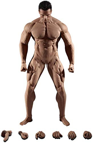 ZSMD 1/6 Gliederpuppen Zeichenpuppe Modellpuppe Körper Figur Männlich 12 Zoll Super Flexible Nahtlose M35 28 cm Mit Metall Skelett (Nicht enthalten Kopf Sculpt)