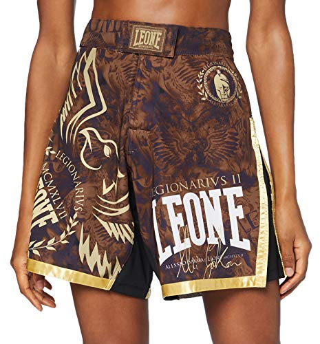 LEONE 1947, Legionarivs II MMA-Shorts, Unisex-Erwachsene, Bordeaux, L, AB790