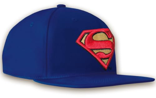 Logoshirt®️ - DC Comics - Superman - Logo - Cappelino Snapback - Donna e Uomo - Ricamati