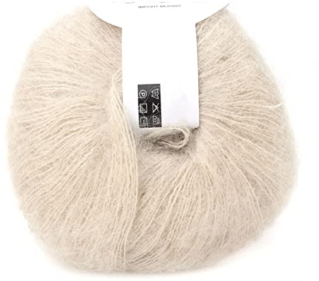 Gomitoli di Lana, Morbido Mohair Lavorato Maglia Caldo Angola Lungo Filato Per Maglieria Uncinetto Manutenzione Filati Lavori Fai Da Te All'Uncinetto Scialle Sciarpa Calze Cappelli Maglione Braccio
