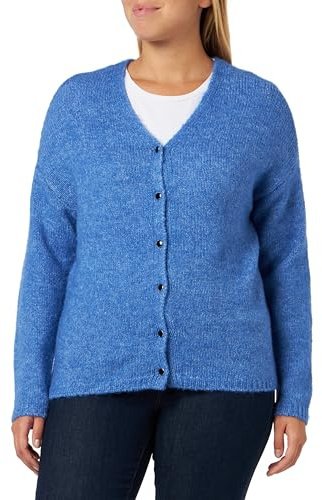 ONLY Onlsipa Ls Cardigan réversible CS KNT, Super Sonic/Détails : mélangé, S Femme