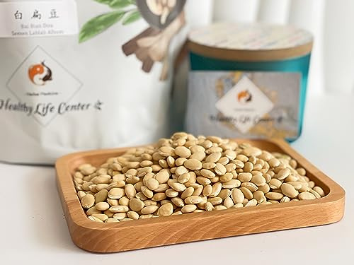 Healthy Life Center/White Lablab Bean/White Hyacinth Bean/Dolicho Lablabl/Bai Bian Dou/白扁豆 4oz
