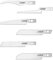 ABEST Lames de scie à main de remplacement mini couteau de bricolage Couteau de modélisme micro couteau Lames de scie pour couper à la main les branches et membres d'arbres (12)