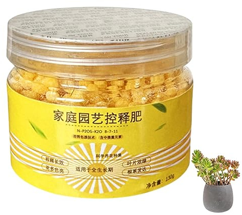 puzzlegame Pellet di fertilizzanti vegetali | Fertilizzante granulare a Rilascio Controllato per 120 Giorni - Fertilizzante a lenta cessione per Piante da Interno, alimento vegetale nutriente