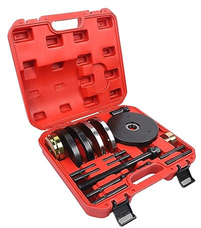 DJOAIUYF Set di attrezzi per cuscinetti ruota, 82 mm, per lo smontaggio del mozzo della ruota, set di attrezzi, in acciaio al carbonio