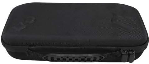 Acouto Konsol Hård Bärväska Resebärbar för ROG Ally X Storage EVA Stötsäker Skydd med Bakre Mesh Bag Fäste L Denna Bärbara Hårda Specifikall Konsol Hård Bär