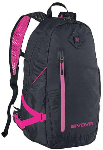 Givova, rucksack arius, schwarz/fuxia, Einheitsgrößen