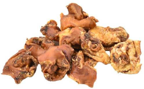 Express Pet Supplies Porky Pigs Ear Bites 100% Natural Dog Treat Chews | Inner Pigs Ears | Perfect Snack (1000g (1kg))