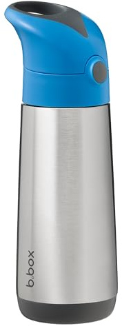 b.box Insulated Drink & Water Bottle | Insulated Double Wall Stainless Steel | Keeps Drinks Cold up to 15hrs, Warm up to 8hrs | 500ml